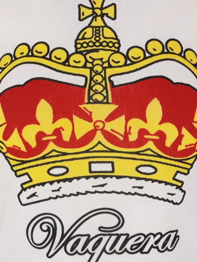Vaquera Printed T-shirt In White