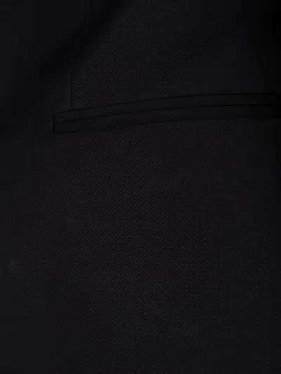 Corneliani Single-breasted Blazer In Black