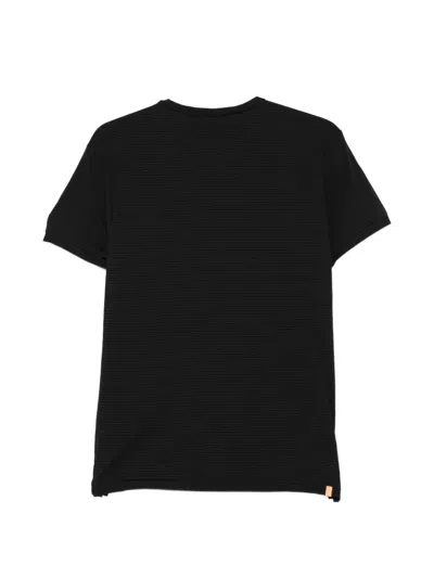 Rrd Textured T-shirt In Black