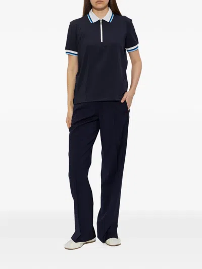 Bogner Marlene Logo-waistband Trousers In Blue