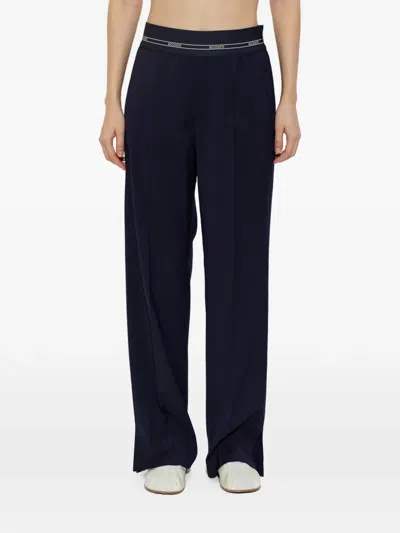 Bogner Marlene Logo-waistband Trousers In Blue