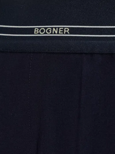 Bogner Marlene Logo-waistband Trousers In Blue