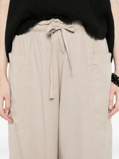 Deha Drawstring Trousers In Neutral