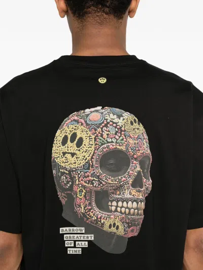 Barrow Skull-print T-shirt In Black