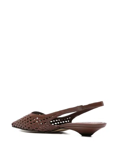 Augusta Woven Harper Pumps In Multi