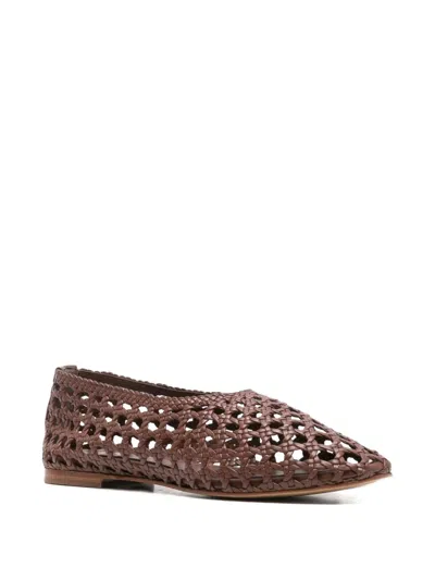 Augusta Woven Ballet Flats In Multi