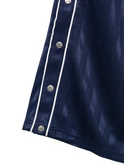 Ksubi Stacked Origin Track Pants In Blue