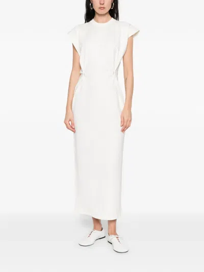 Coperni Adjustable Maxi Dress In Neutral