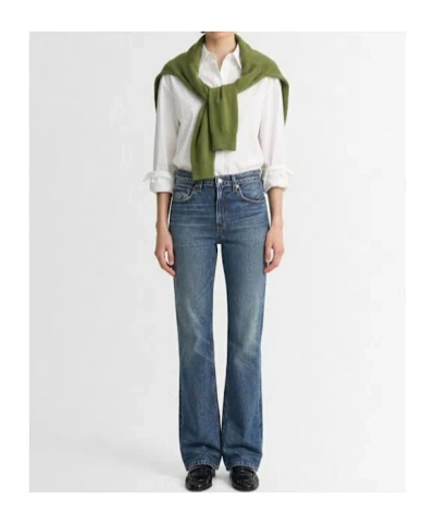 Agolde Kick Boot Bootcut Jeans In Multi
