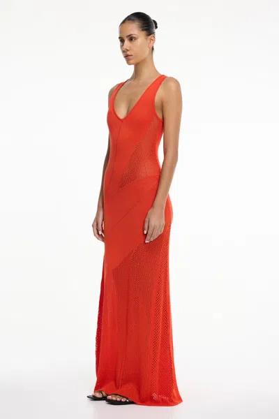 Significant Other Majka Dress Poppy In Brown