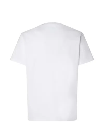 Fendi Embossed T-shirt In White