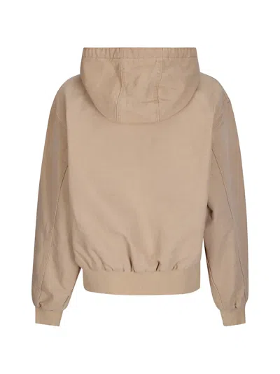Carhartt Beige Og Active Jacket In Pink