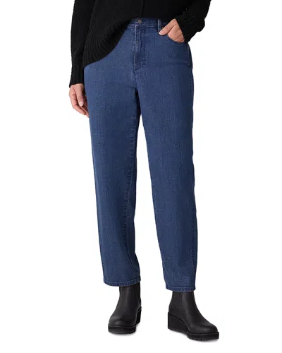 Eileen Fisher Ankle Lantern Pants In Blue
