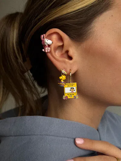 Baublebar Peanuts Easter Earring Set In Gold