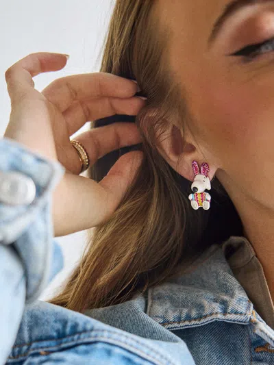 Baublebar Peanuts Snoopy Easter Earrings In Multi