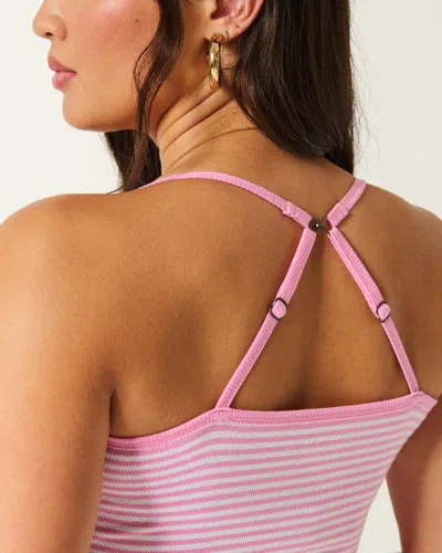 Hollister Henley Cami In Pink