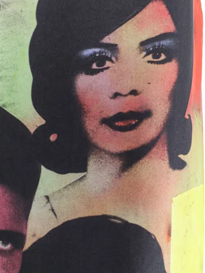 Versace Printed Silk Twill Pencil Skirt In Animal Print