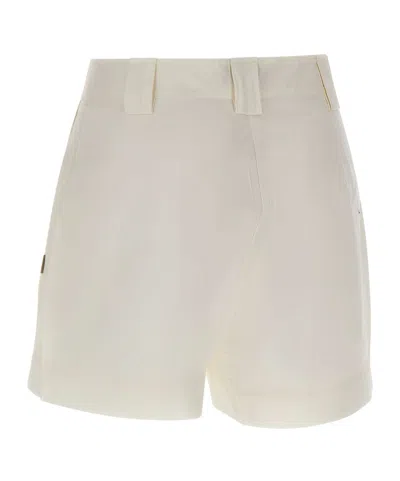 Woolrich Belt Loop Shorts In White