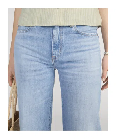 Frame Belt Loop Jeans In Blue