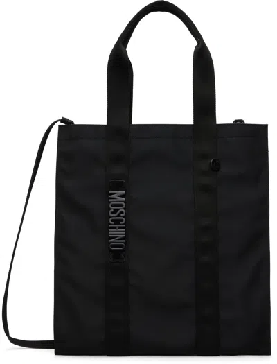 Moschino Rectangular Tote Bag Top Handles