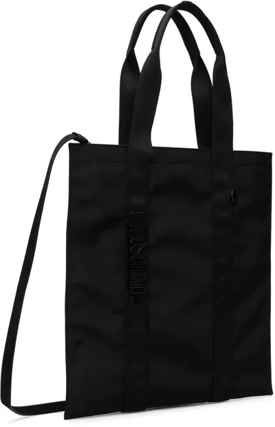 Moschino Rectangular Tote Bag Top Handles