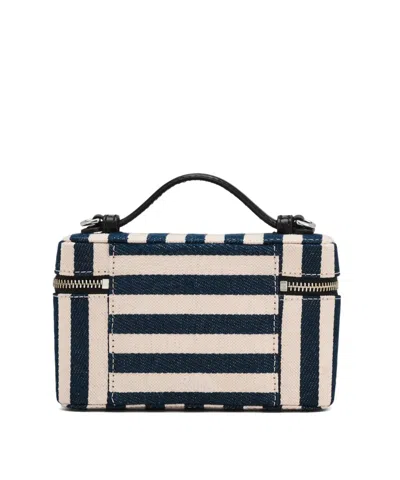 Marc Jacobs Striped Vanity Mini Bag In Multi