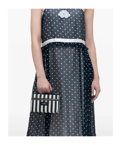 Marc Jacobs Striped Vanity Mini Bag In Multi