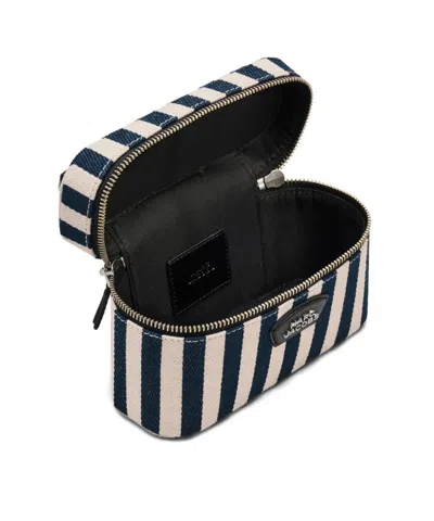 Marc Jacobs Striped Vanity Mini Bag In Multi
