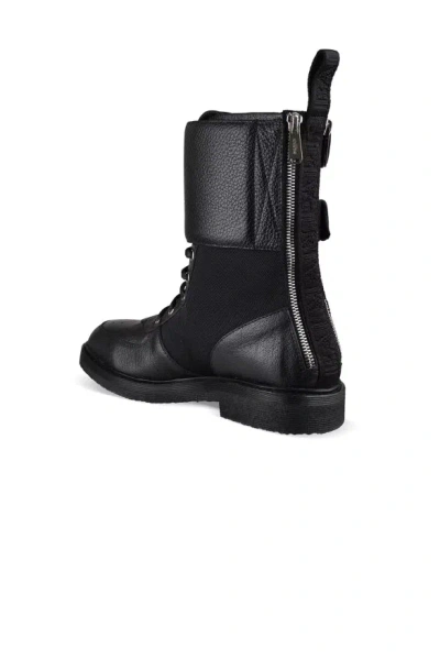 Balmain Men Boots In Black