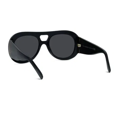 Givenchy Bold 53mm Gradient Round Sunglasses In Gray