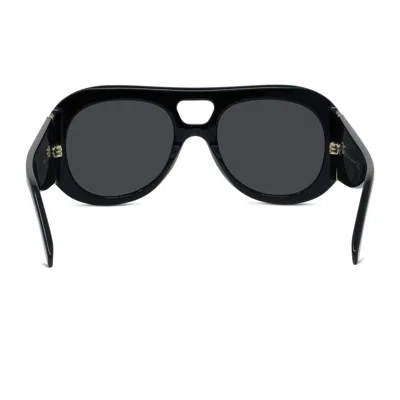 Givenchy Bold 53mm Gradient Round Sunglasses In Gray