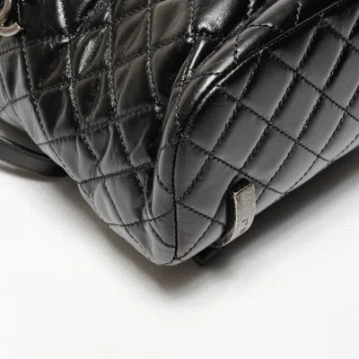 Pre-owned Chanel Black Backpack ()