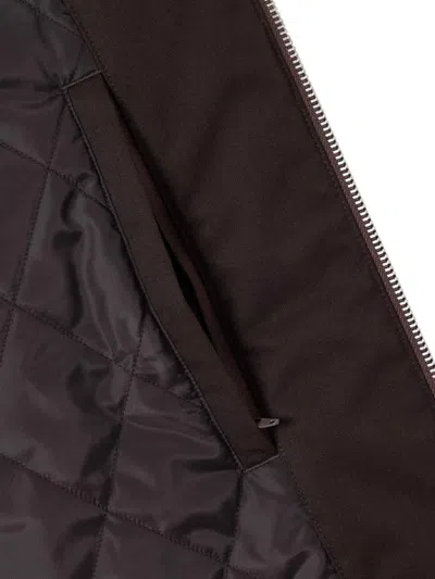 Lacoste Brown Jackets In Brown