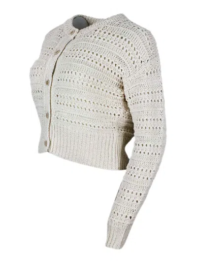 Lorena Antoniazzi Sweater In Silver