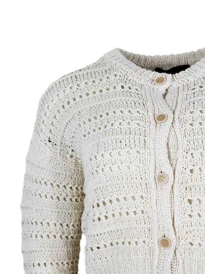 Lorena Antoniazzi Sweater In Silver