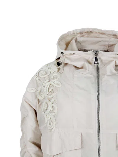 Ermanno Firenze Jacket In Neutral