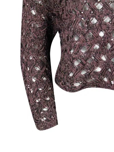 Antonelli Florence Sweaters In Brown