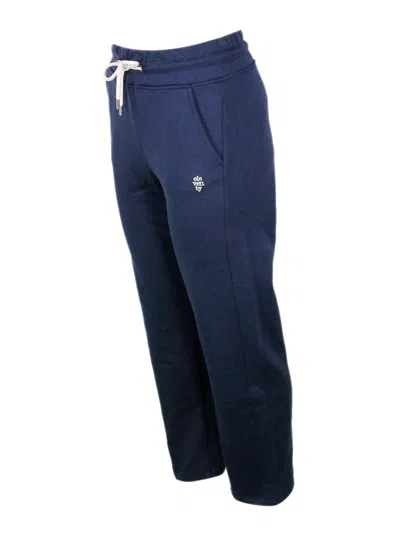Eleventy Trousers In Blue
