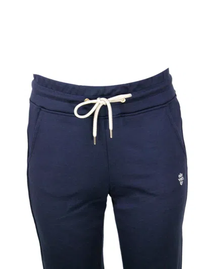 Eleventy Trousers In Blue