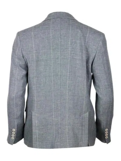 Eleventy Jacket In Gray