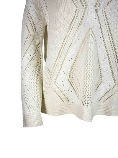 Lorena Antoniazzi Sweaters In White