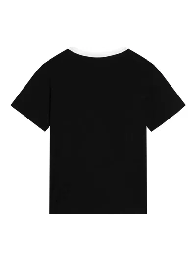 Dolce & Gabbana Short-sleeved T-shirt In Black