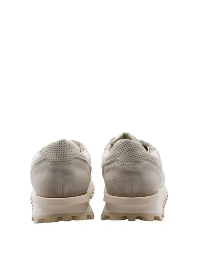 Eleventy Sneakers In Silver