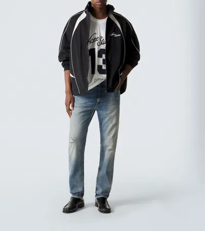 Acne Studios Logo-print Tank T-shirt In White