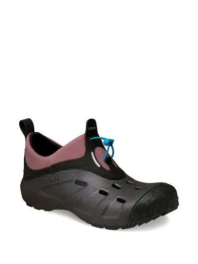 Crocs Quick Trail Drawstring Sneakers In Black