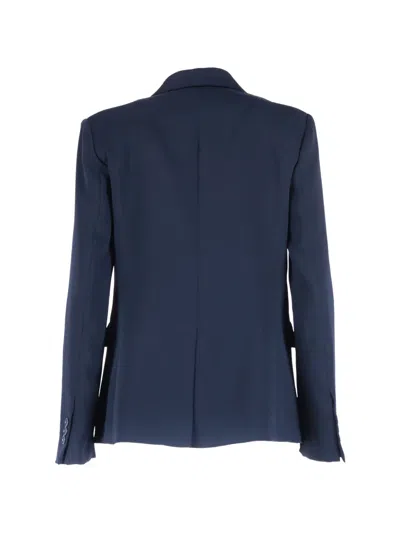 P.a.r.o.s.h Single-breasted Jacket In Blue