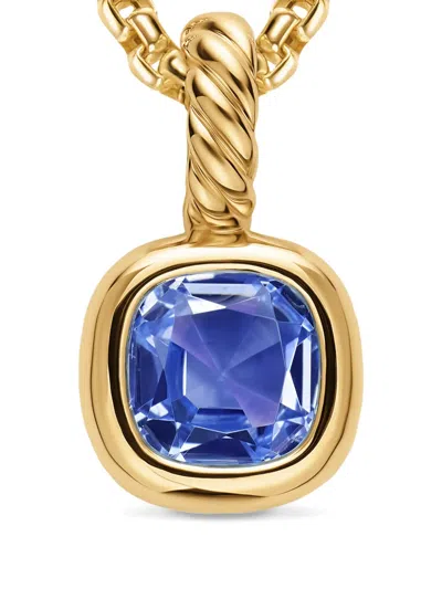 David Yurman Mini Cushion Cut Amulet In Pattern