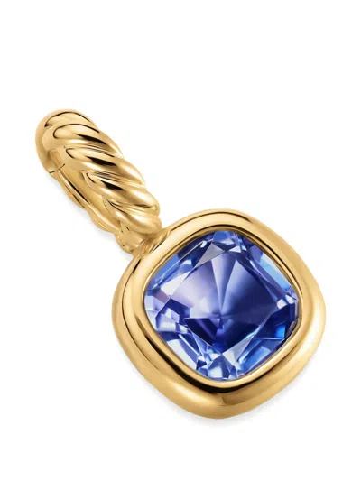 David Yurman Mini Cushion Cut Amulet In Pattern