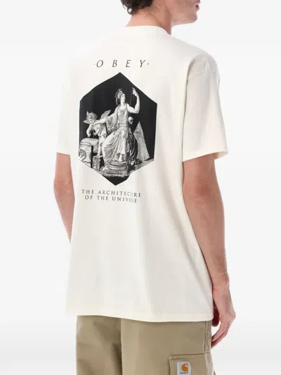Obey Universe T-shirt In White