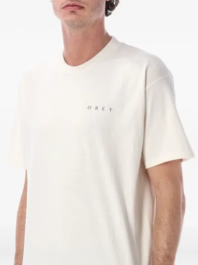 Obey Universe T-shirt In White